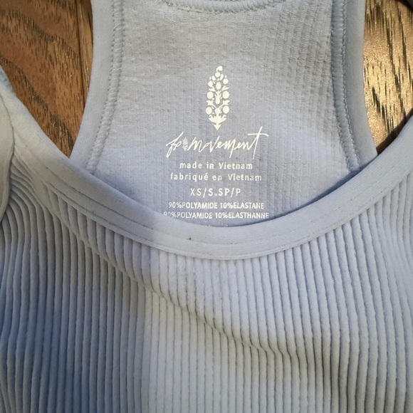 FP Movement by Free People Light Blue Crop Top - Picture 4 of 4